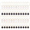 24Pcs 24 Style Alloy Enamel Wine Glass Charms AJEW-TAC00005-2