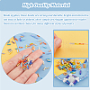   2880Pcs 8 Colors Opaque Colours Glass Twist Bugle Beads EGLA-PH0001-33-4