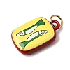 Printing 304 Stainless Steel Pendants STAS-K304-13D-G-2