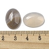 Natural Grey Agate Gemstone Cabochons G-C115-01A-26-3