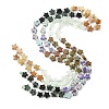 5 Styles Synthetic Imperial Jasper & Natural Topaz Jade & Quartz Crystal & Unakite & Kambaba Jasper Beads Strands G-D095-A01-3