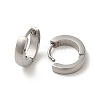 Non-Tarnish Polishing 304 Stainless Steel Hoop Earrings EJEW-P255-04P-2