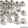20Pcs Brass Spacer Beads KK-YW0003-18C-P-1
