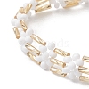 Glass Seed Beaded Bracelets for Women BJEW-MZ00144-01-4