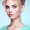 ANATTASOUL 4 Pairs 4 Colors Rhinestone Teardrop Stud Earrings EJEW-AN0002-28-4