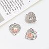 Alloy Rhinestone Pendants INS-PW0002-10C-1