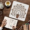 Plastic Reusable Drawing Painting Stencils Templates DIY-WH0172-531-3