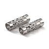 Non-Tarnish 316 Surgical Stainless Steel Filigree Tube Beads STAS-I187-03P-3