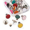 Alloy Button Pins for Jeans PALLOY-PJ0001-06-4