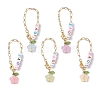 Acrylic Flower Cup Charms HJEW-JM02848-2