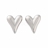 Non-Tarnish 304 Stainless Steel Stud Earrings EJEW-H115-31P-1