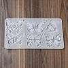 Rectangle with Butterfly Pattern DIY Pendant Silicone Molds X1-DIY-G114-04-3