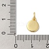 Real 18K Gold Plated Brass Enamel Charms KK-L216-001G-F04-3