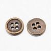 Alloy Buttons BUTT-D054-15mm-02-2