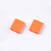 2-Hole Opaque Glass Seed Beads SEED-S023-21C-02-2