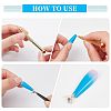 Alloy Manual Nail Art Punch Tools MRMJ-WH0073-39-3