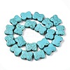 Synthetic Turquoise Beads Strands UNKW-T001-02B-2