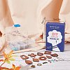 SUNNYCLUE Bohemia Dangle Hoop Earring DIY Making Kit DIY-SC0017-65-7