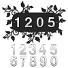 CREATCABIN DIY House Number Kits AJEW-CN0001-39-1