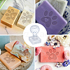 Plastic Stamps DIY-WH0350-013-3