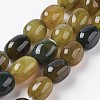 Natural & Dyed Agate Beads Strands G-A175D-A11-1