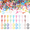 400Pcs Alloy Screw Eye Pin Peg Bails FIND-TA0007-89-2