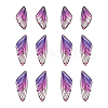 Transparent Resin Crystal AB Rhinestone Pendants Set RESI-TAC0002-46B-10