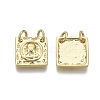 Brass Charms KK-R133-028-01G-NF-2