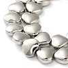 Electroplate Glass Beads Strands EGLA-H109-12D-04-3