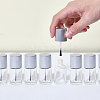 Transparent Glass Nail Polish Empty Bottle MRMJ-WH0082-29A-3