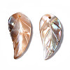 Natural Freshwater Shell Pendants SHEL-N026-146-2