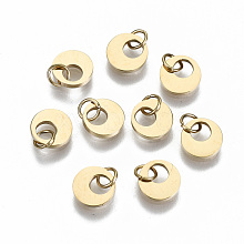 304 Stainless Steel Charms STAS-S116-050G