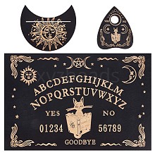 Wooden Witch Craft Sets DJEW-WH0063-30I