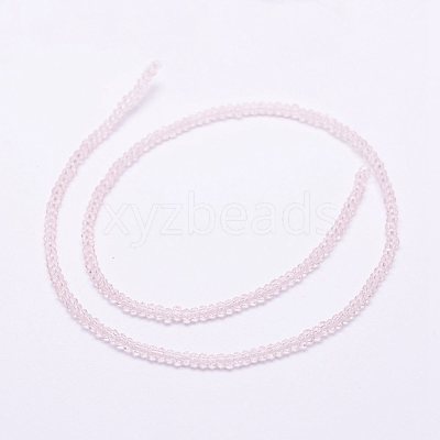 Transparent Glass Beads Strands X-EGLA-K010-A03-1