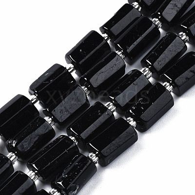 Natural Tourmaline Beads Strands X-G-S376-009-1