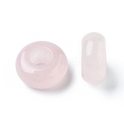 Natural Rose Quartz European Beads LS-X-G-G740-12x6mm-08-1