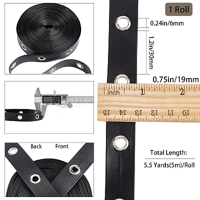 Flat Imitation Leather Cord WL-GF0001-11A-01-1