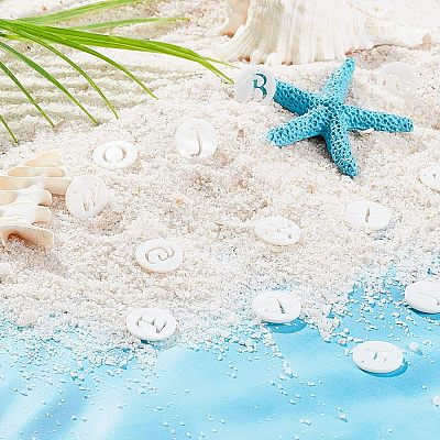 26Pcs 26 Style 
Natural Freshwater Shell Charms SHEL-FH0001-12-1