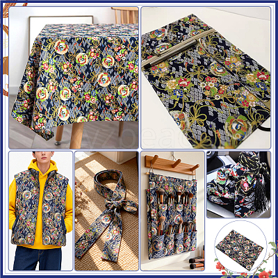 Japanese-style Cotton Fabric DIY-WH0780-30D-1