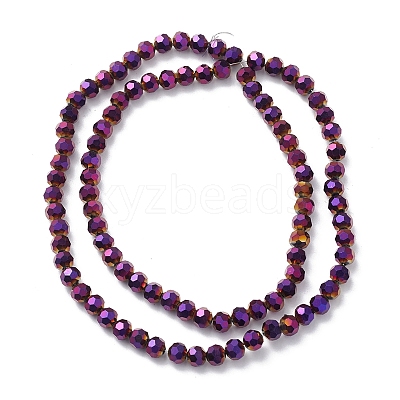Electroplate Glass Beads Strands LS-EGLA-K015-09E-1
