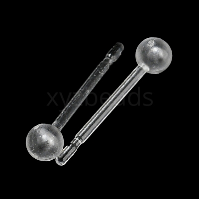 Resin Stud Earring Findings FIND-H046-10-1