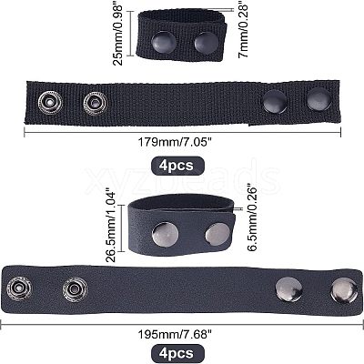 4Pcs Military Tactical Belt Buckle Heavy Duty and 1 Set Tactical Double Snap Belt Keeper Loop FIND-FH0002-66-1