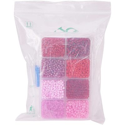 8/0 Round Glass Seed Beads SEED-PH0006-3mm-05-1