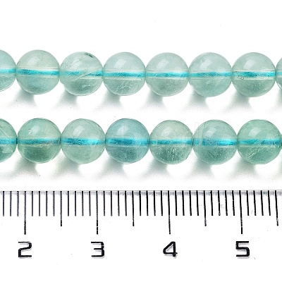 Natural Blue Fluorite Beads Strands X-G-E112-6mm-2-1