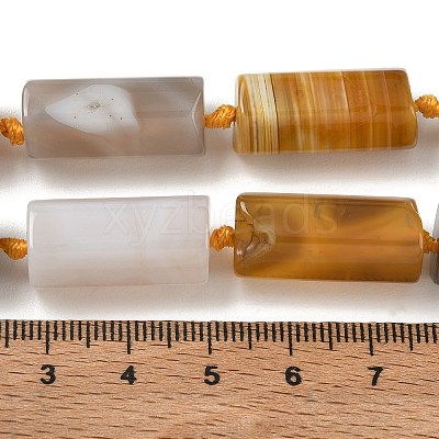 Natural Botswana Agate Beads Strands GG-CBA086A-03A-05-1
