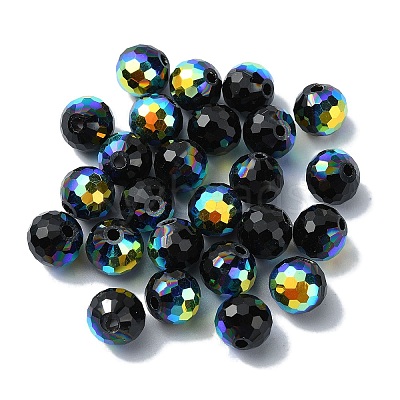 AB Color Plated Glass Beads EGLA-P059-02A-AB13-1