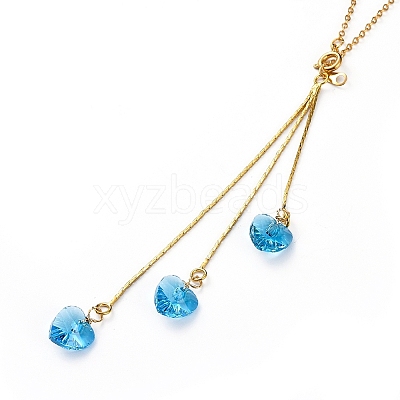 Stud Earrings & Pendant Necklaces Sets SJEW-JS01075-04-1