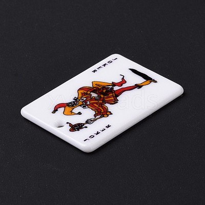 Printed Acrylic Pendants OACR-D008-07I-1