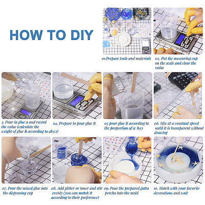 DIY Pen Vase Molds Kits DIY-GF0003-23-1