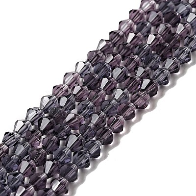 Imitation Austrian Crystal 5301 Bicone Beads LS-GLAA-S026-03-1